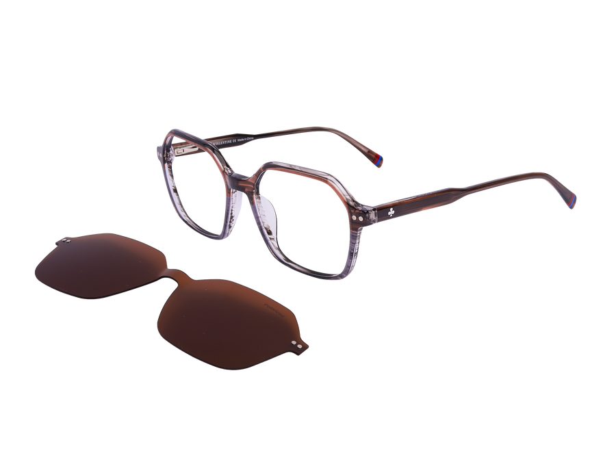 Rosa Valentine Square Frames - 6545/CS Havana