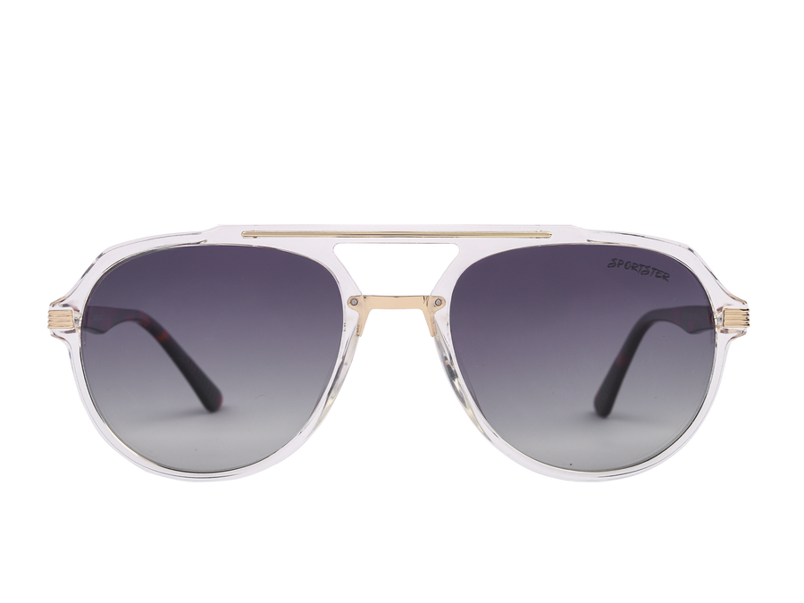 Sportster Aviator Sunglasses - 26011 Crystal