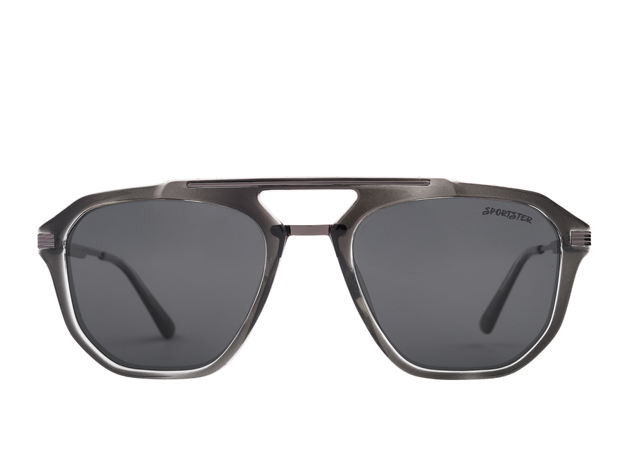 Sportster Square Sunglasses - 26010 Grey