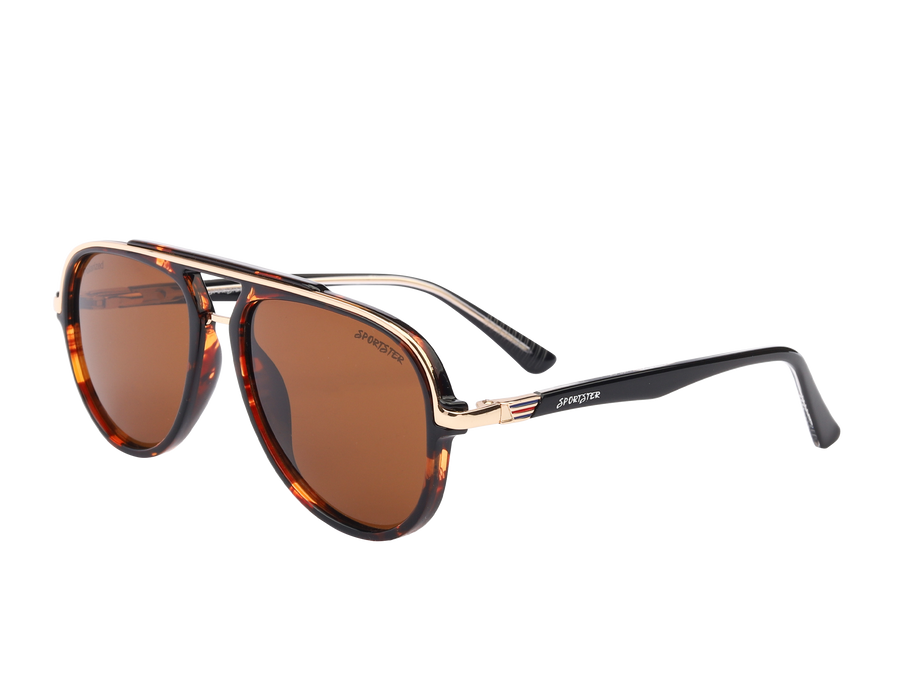 Sportster Aviator Sunglasses - 26007 Havana