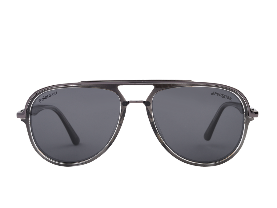 Sportster Aviator Sunglasses - 26007 Grey