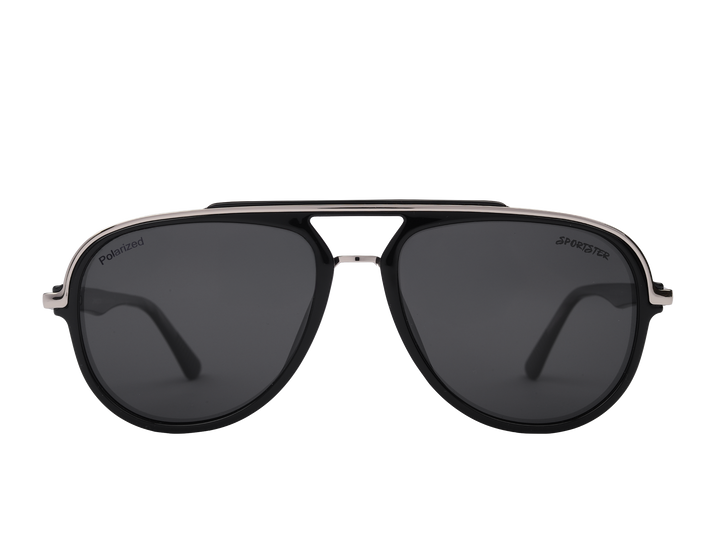 Sportster Aviator Sunglasses - 26007 Black 1