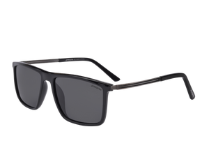 Sportster Square Sunglasses - 8435 Matte Black