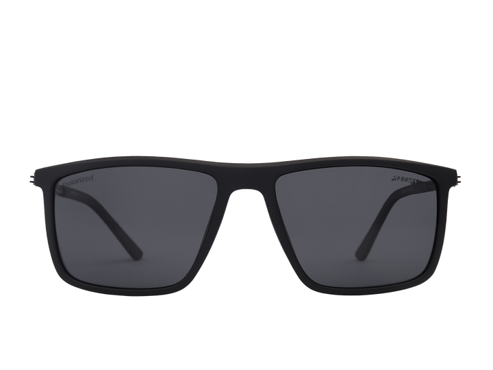 Sportster Square Sunglasses - 8435 Black