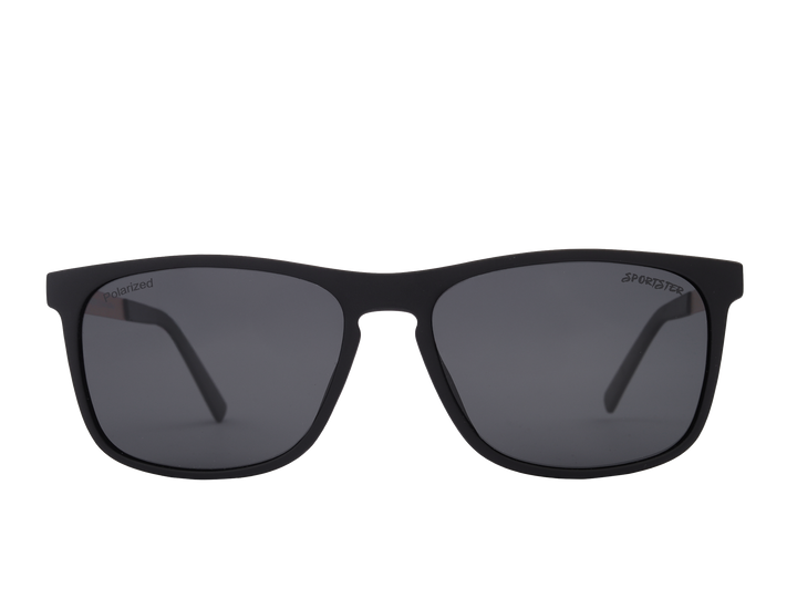 Sportster Square Sunglasses - 8347 Black