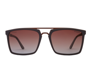 Sportster Square Sunglasses - 8379 Brown