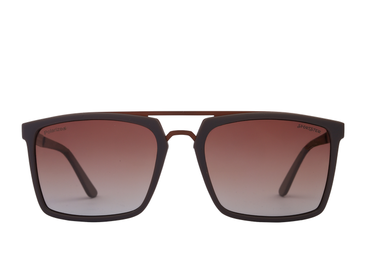 Sportster Square Sunglasses - 8379 Brown