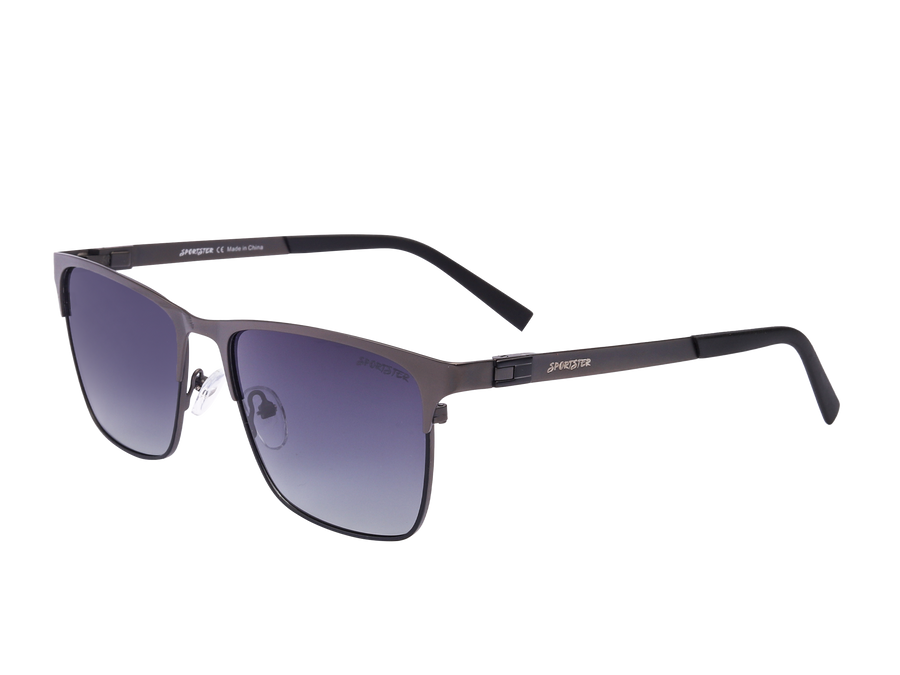 Sportster Square Sunglasses - 6247 Grey Black