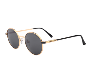 Sportster Round Sunglasses - 6306 Gold