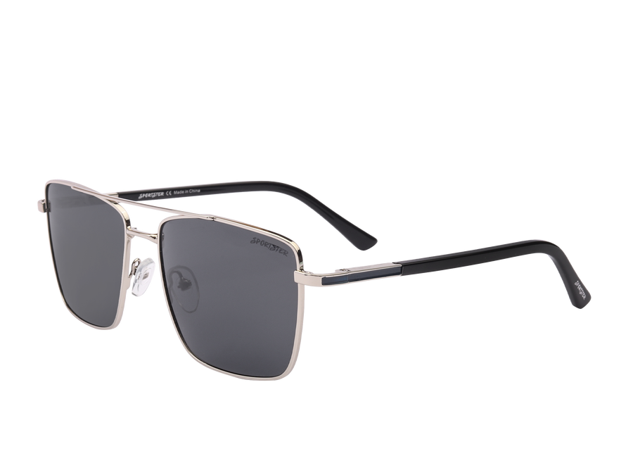 Sportster Square Sunglasses - 6272 Silver