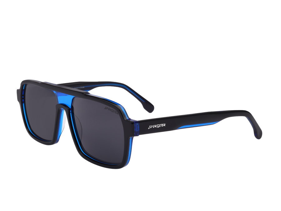 Sportster Square Sunglasses - 3227 Blue