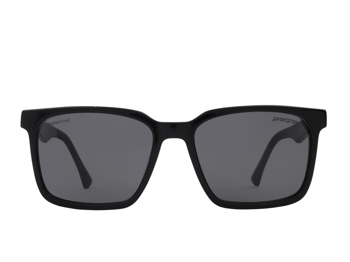 Sportster Square Sunglasses - 3243 Black