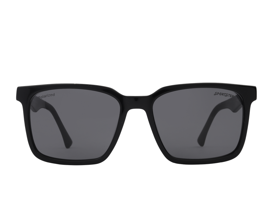 Sportster Square Sunglasses - 3243 Black