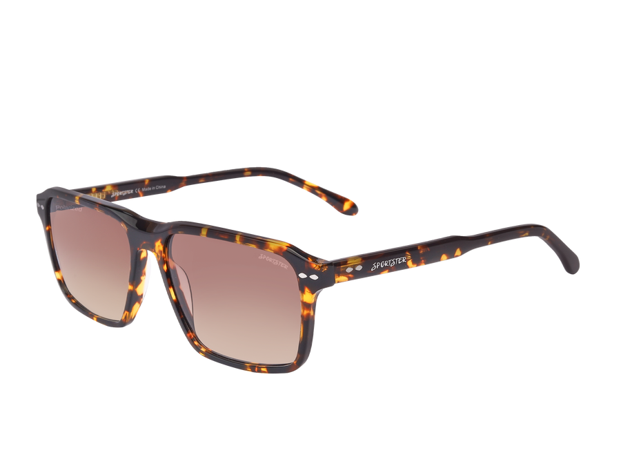 Sportster Square Sunglasses - 3223 Havana