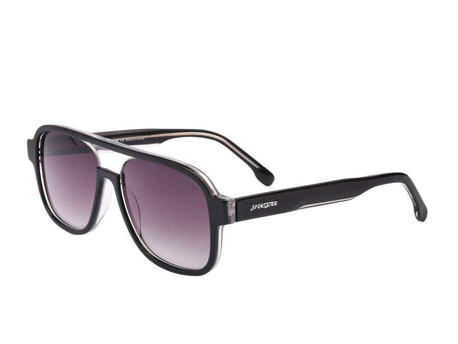 Sportster Square Sunglasses - 3226 Black