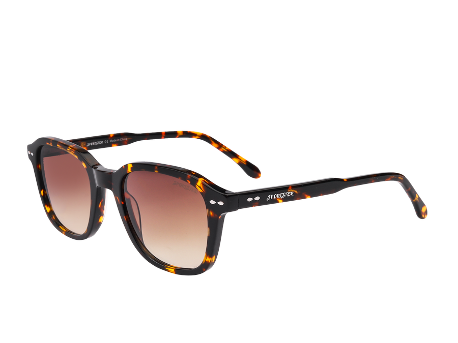 Sportster Square Sunglasses - 3224 Havana