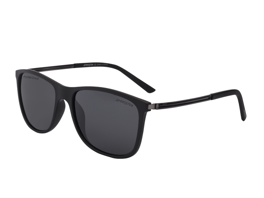 Sportster Square Sunglasses - 8436 Black