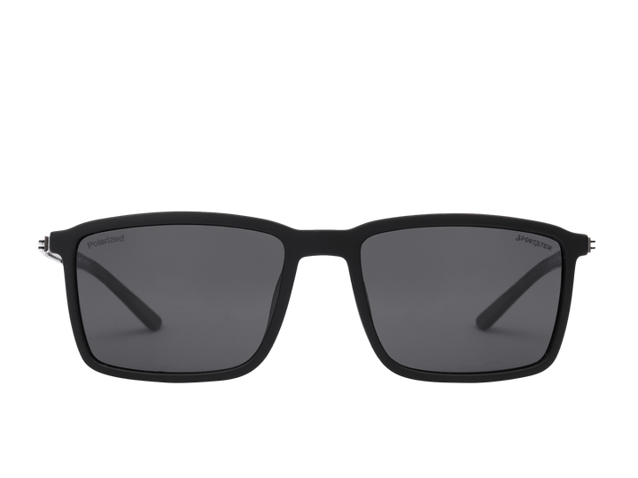 Sportster Square Sunglasses - 8434 Matte Black