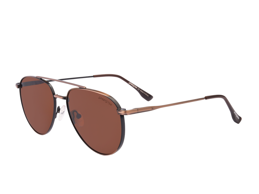 Sportster Aviator Sunglasses - 1369 Brown