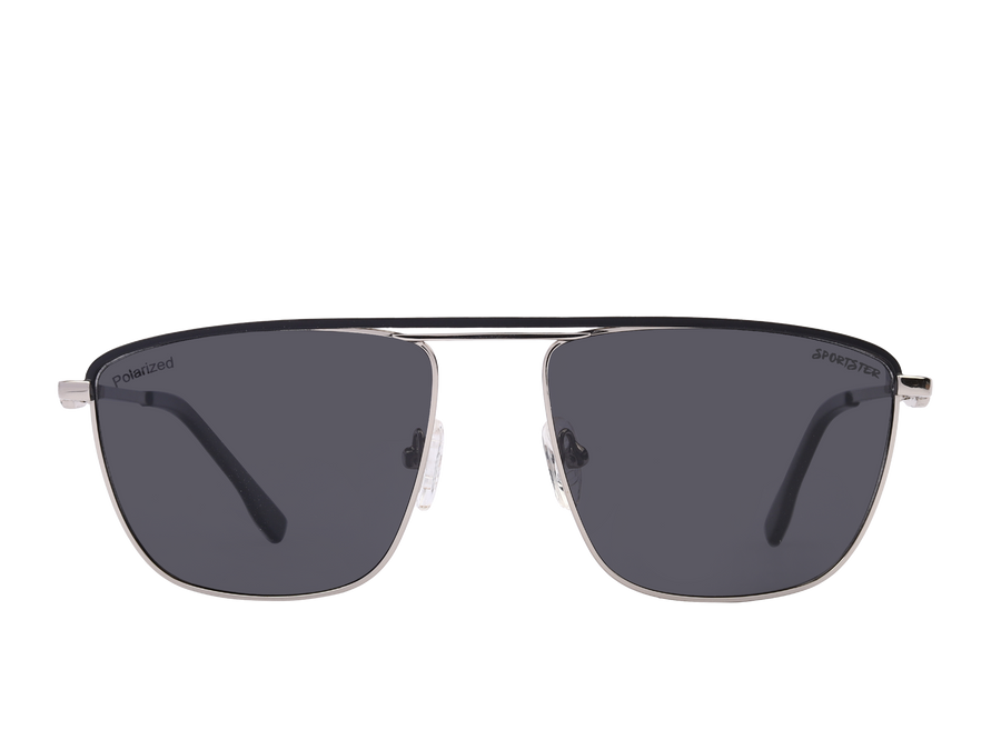 Sportster Square Sunglasses - 1345 Black