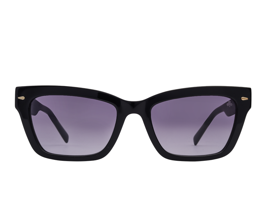 Rosa Valentine Square Sunglasses - SCH338 Black