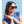 Load image into Gallery viewer, Rosa Valentine Square Sunglasses - DU0002S Havana
