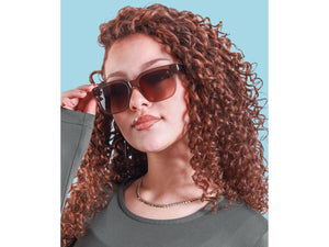 Rosa Valentine Square Sunglasses - DU0002S Brown