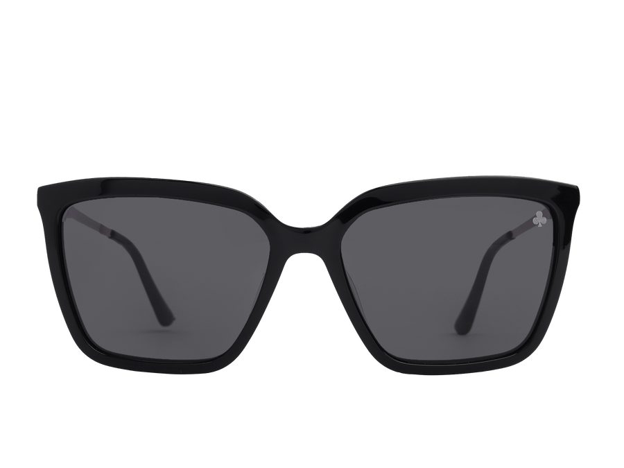 Rosa Valentine Square Sunglasses - 4621 Black