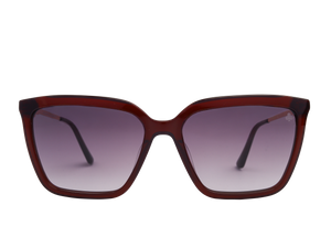 Rosa Valentine Square Sunglasses - 4621 Brown