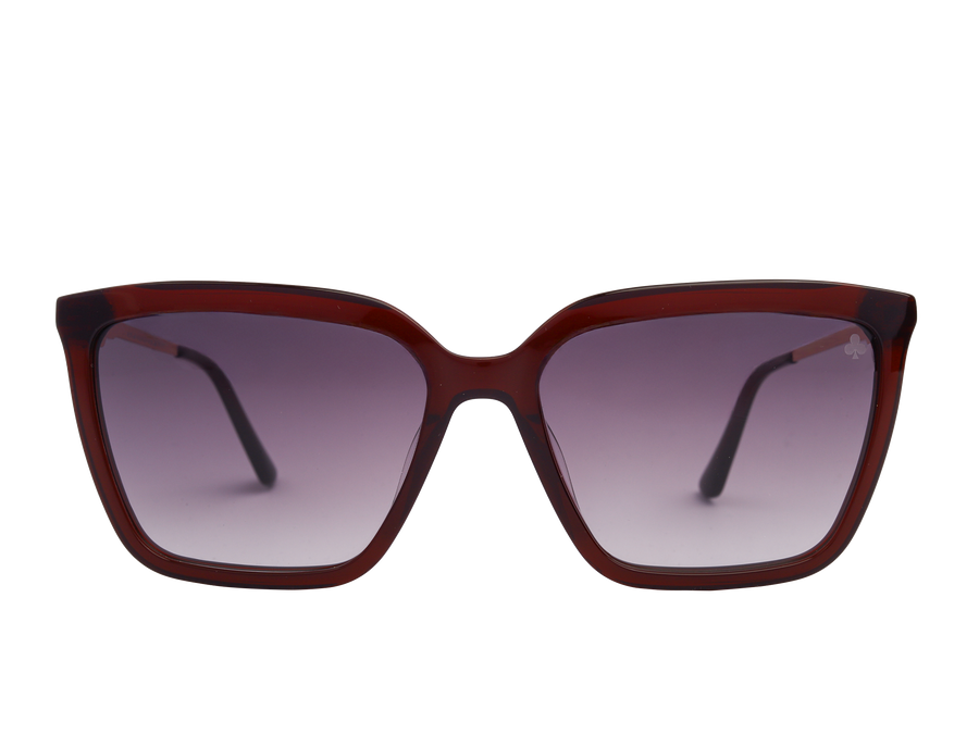 Rosa Valentine Square Sunglasses - 4621 Brown