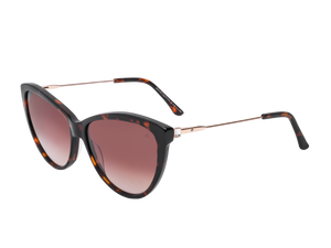 Rosa Valentine Square Sunglasses - 1155 Havana