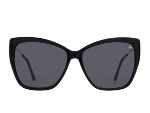 Rosa Valentine Cat-Eye Sunglasses - 1153 Black