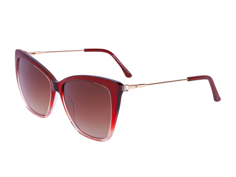 Rosa Valentine Cat-Eye Sunglasses - 1153 Crystal