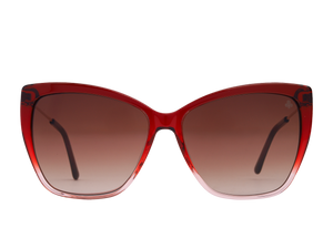 Rosa Valentine Cat-Eye Sunglasses - 1153 Crystal