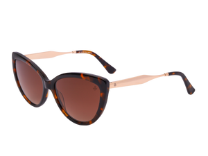 Rosa Valentine Square Sunglasses - 5484S Havana