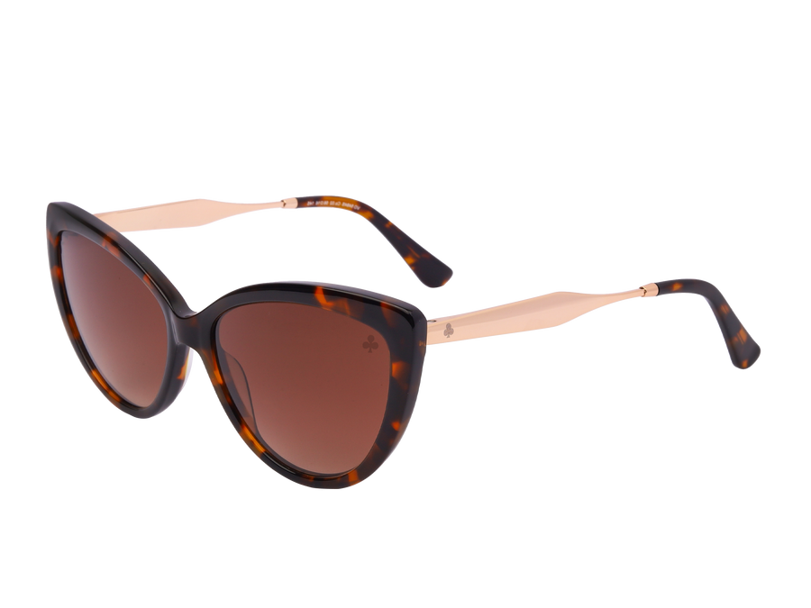 Rosa Valentine Square Sunglasses - 5484S Havana