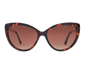 Rosa Valentine Square Sunglasses - 5484S Havana