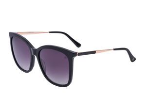 Rosa Valentine Square Sunglasses - JC425 Black