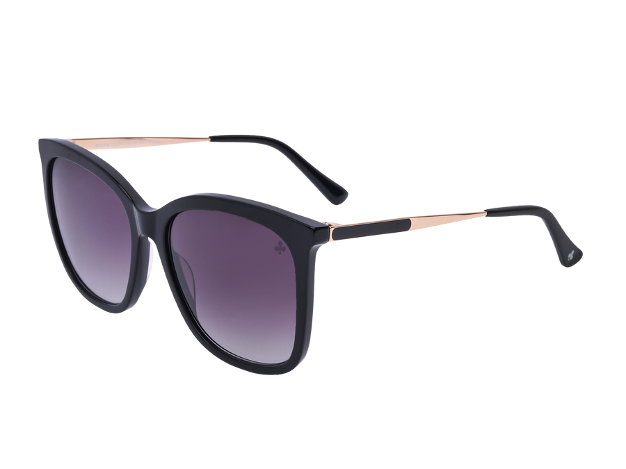 Rosa Valentine Square Sunglasses - JC425 Black