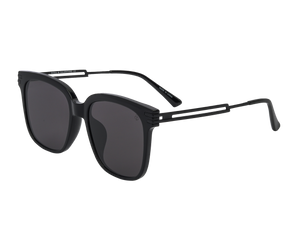 Rosa Valentine Square Sunglasses - 9061 Black 1