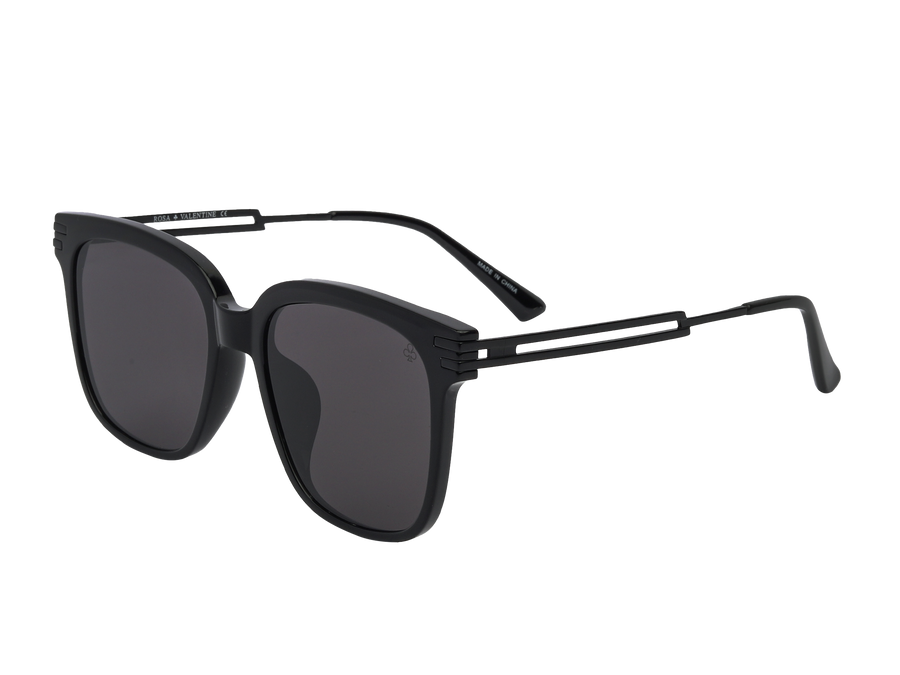 Rosa Valentine Square Sunglasses - 9061 Black 1