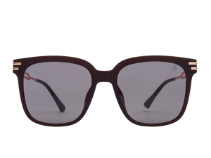 Rosa Valentine Square Sunglasses - 9061 Black