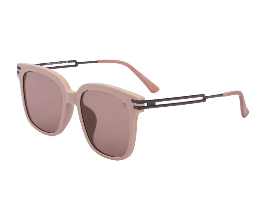 Rosa Valentine Square Sunglasses - 9061 Beige