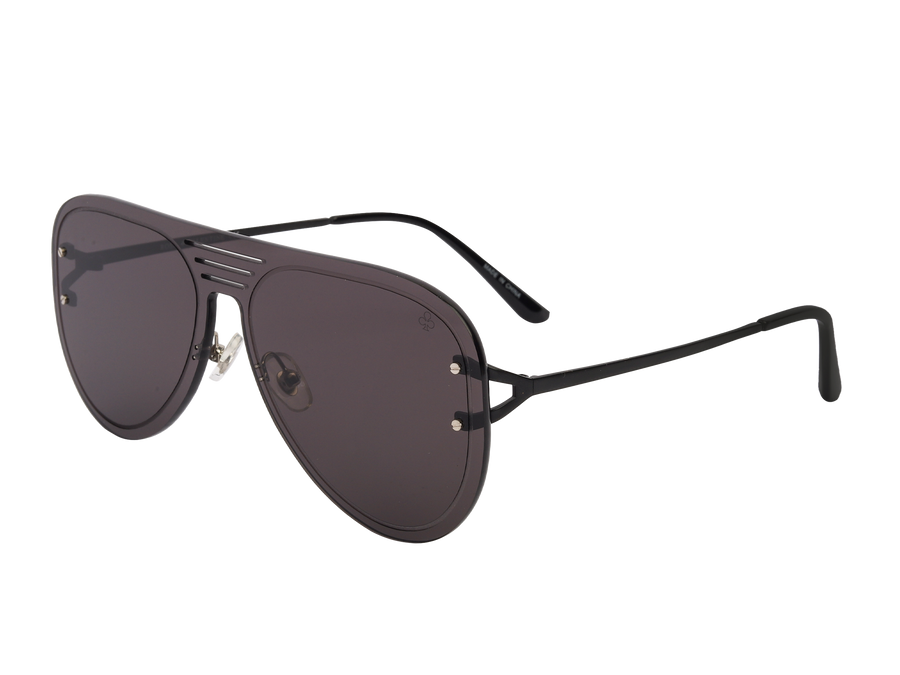 Rosa Valentine Aviator Sunglasses - 7183 Black