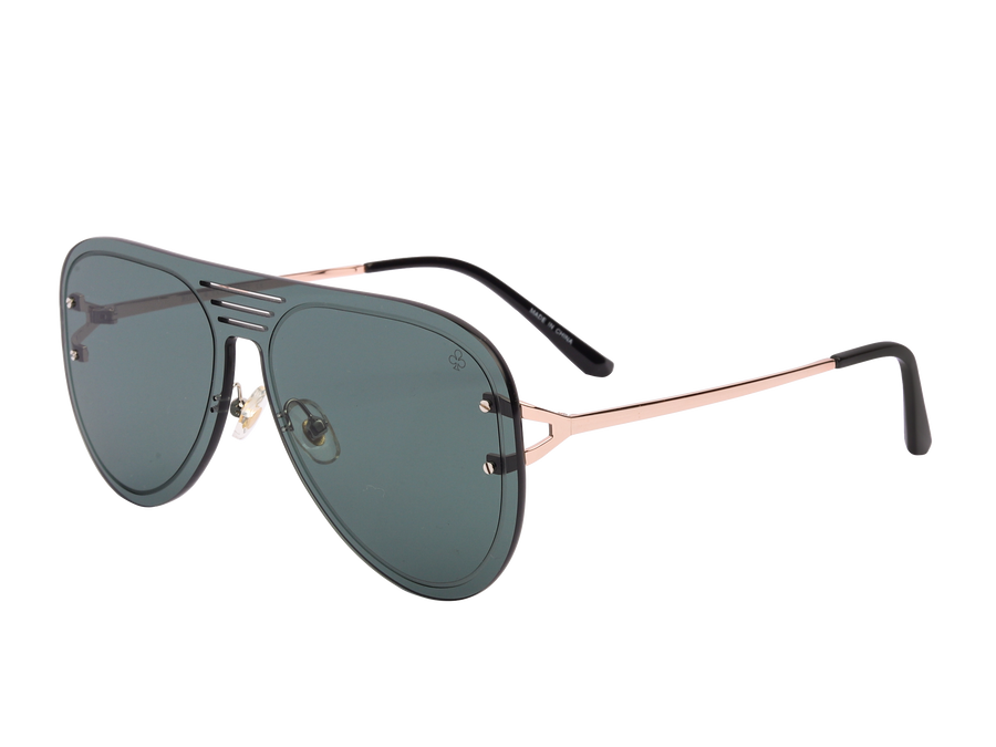 Rosa Valentine Aviator Sunglasses - 7183 Gold