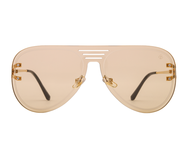 Rosa Valentine Aviator Sunglasses - 7183 Gold 1