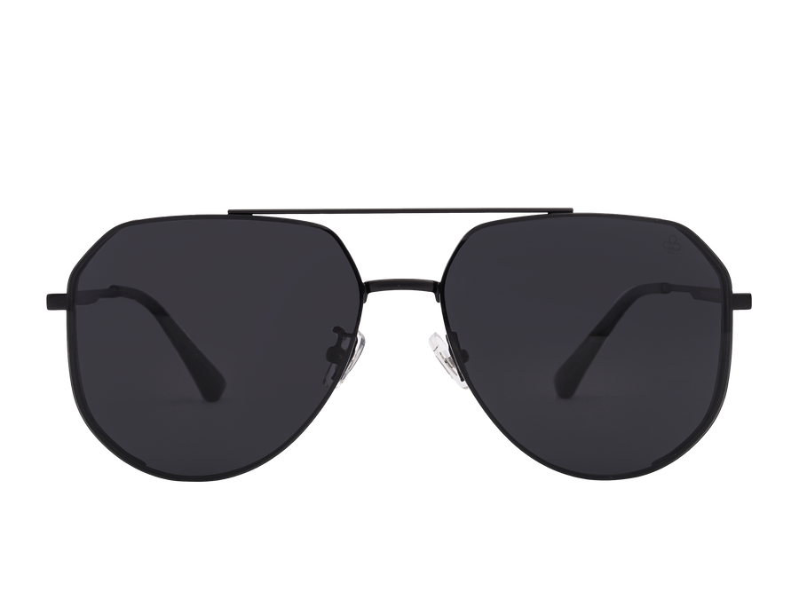 Rosa Valentine Aviator Sunglasses - 7279 Black