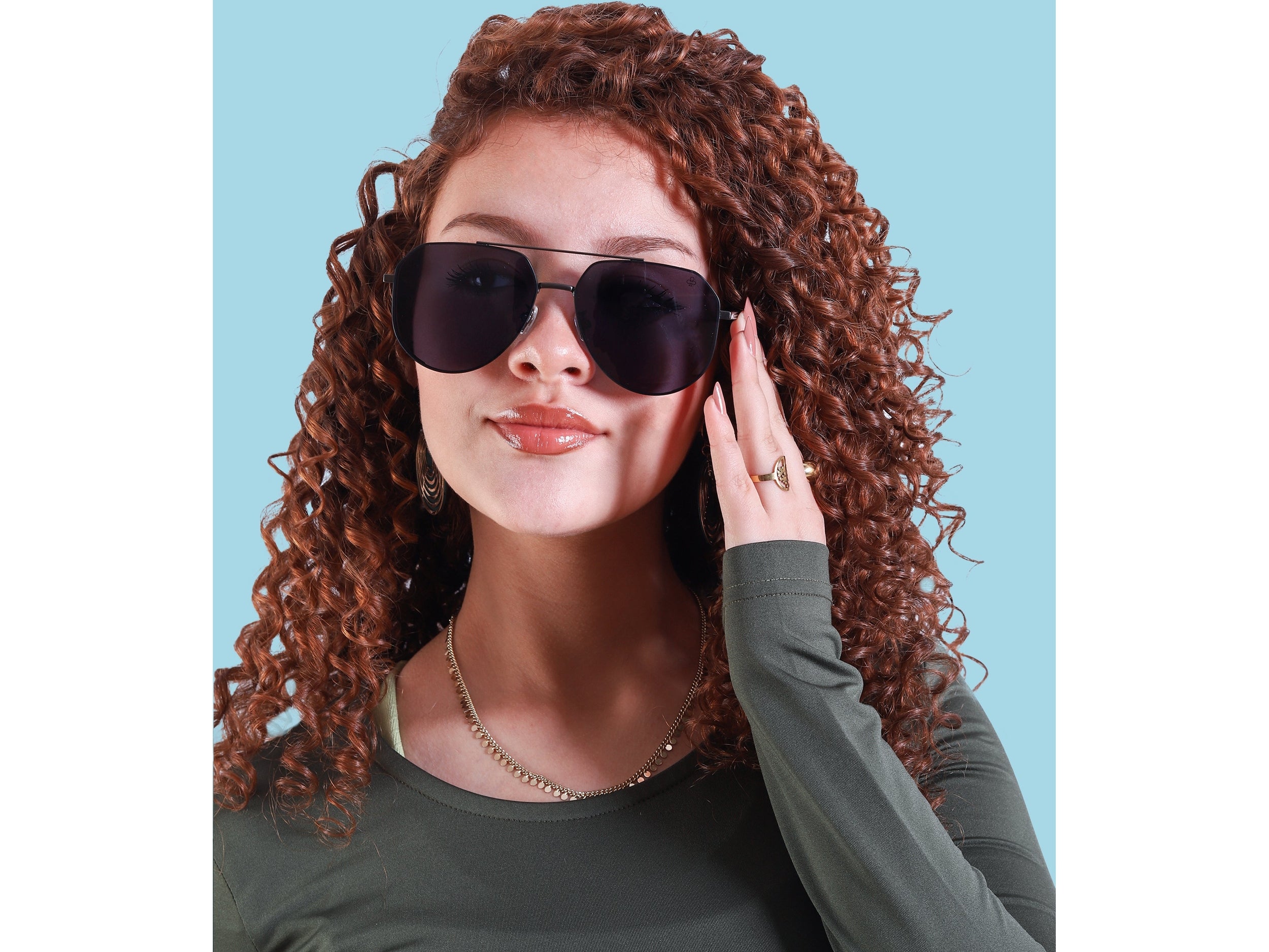 Rosa Valentine Cat-Eye Sunglasses