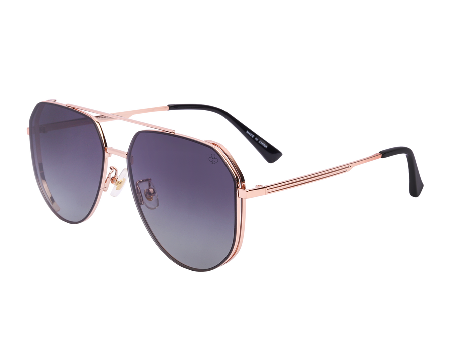 Rosa Valentine Aviator Sunglasses - 7279 Gold