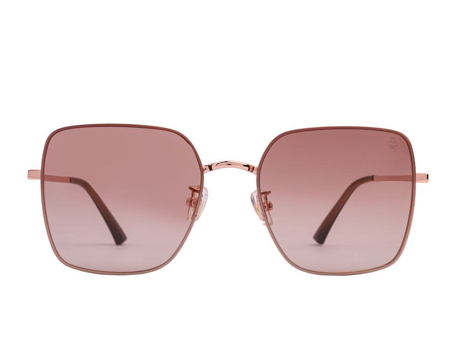 Rosa Valentine Square Sunglasses - 7263 Gold 1